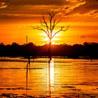 Sonnenuntergang Angkor Wat Areal