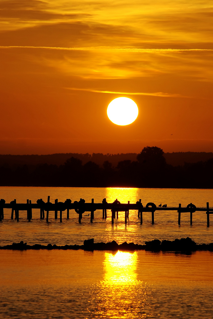 Sonnenuntergang: Angst was "weckschneiden" zu müssen. ( Horizont )