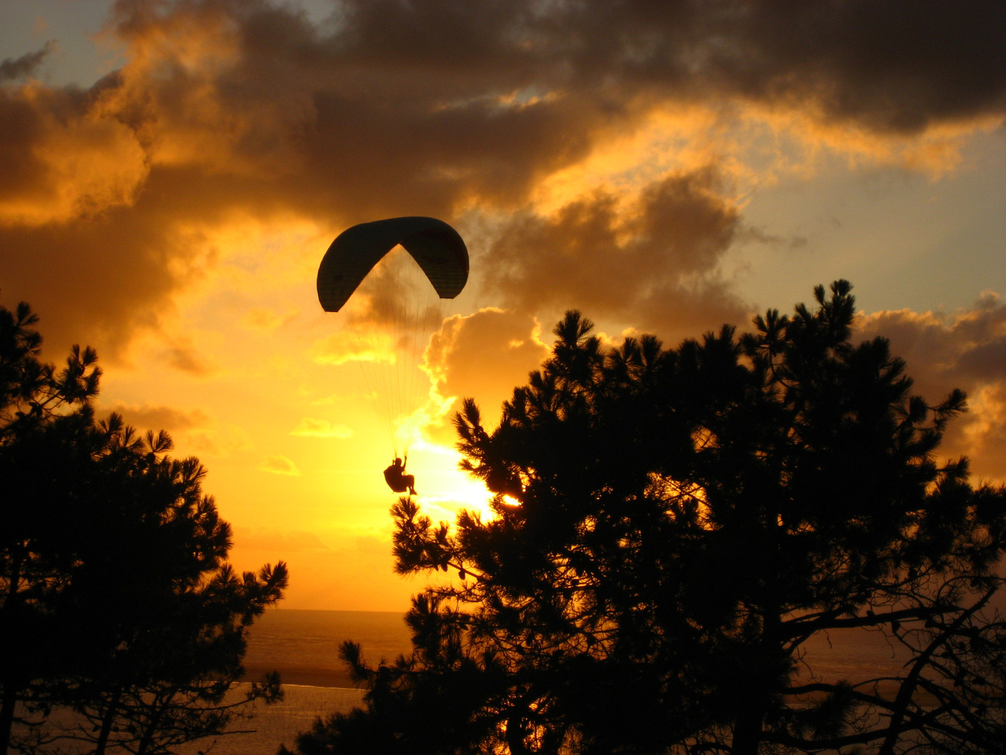 Sonnenuntergang Arcachon