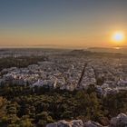 Sonnenuntergang Athen