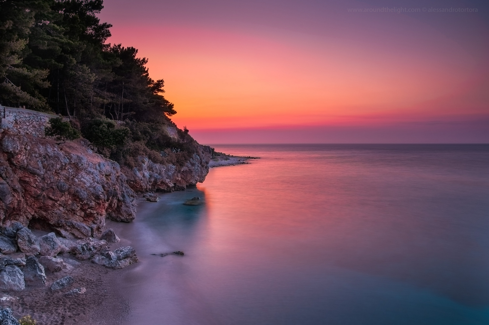 Sonnenuntergang auf Aghios Ioannis