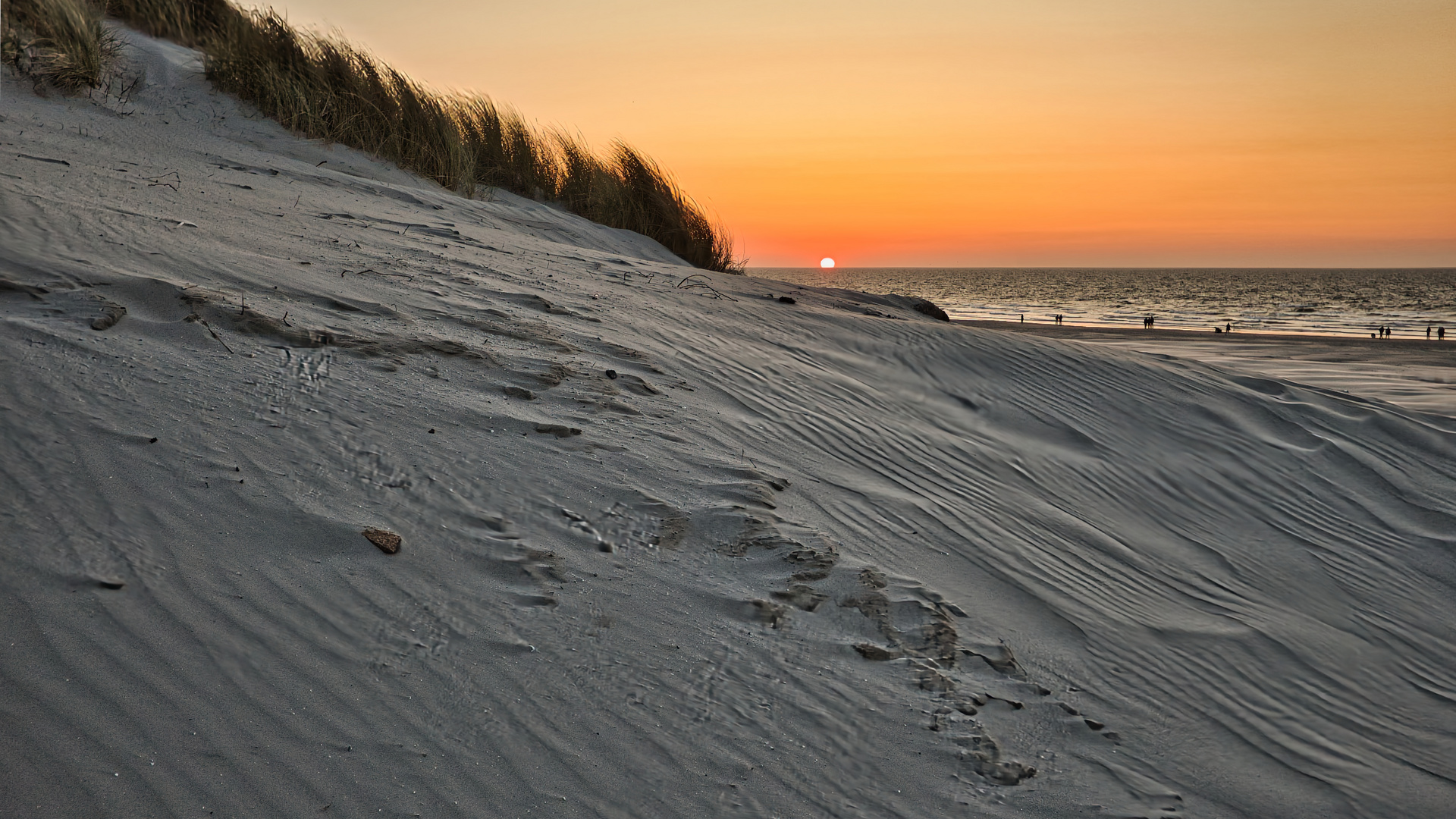 Sonnenuntergang auf Ameland