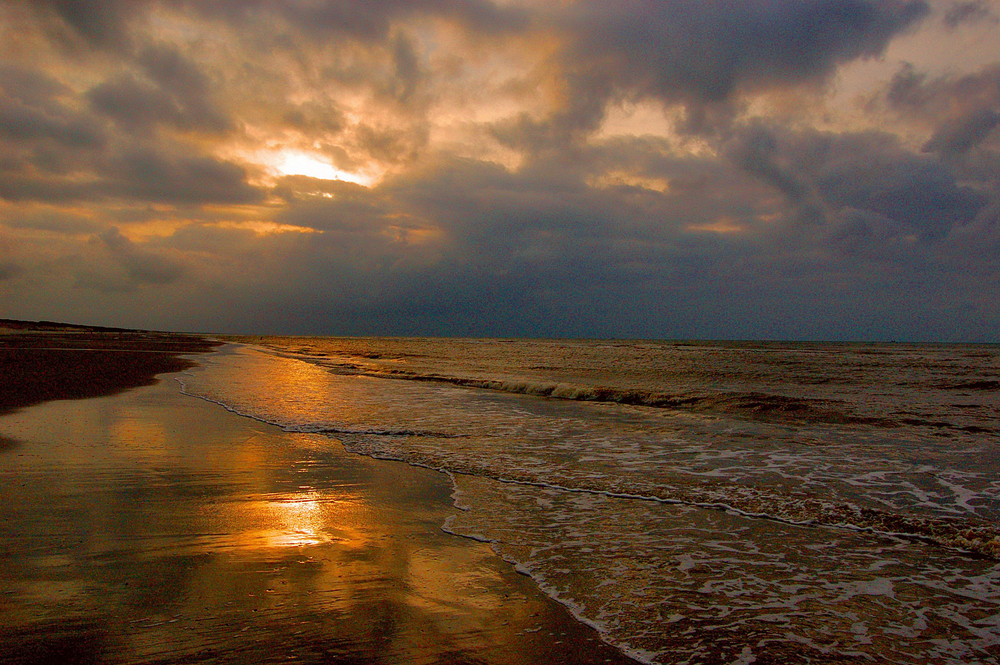 Sonnenuntergang auf Ameland