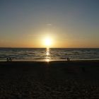 Sonnenuntergang auf Ameland ...