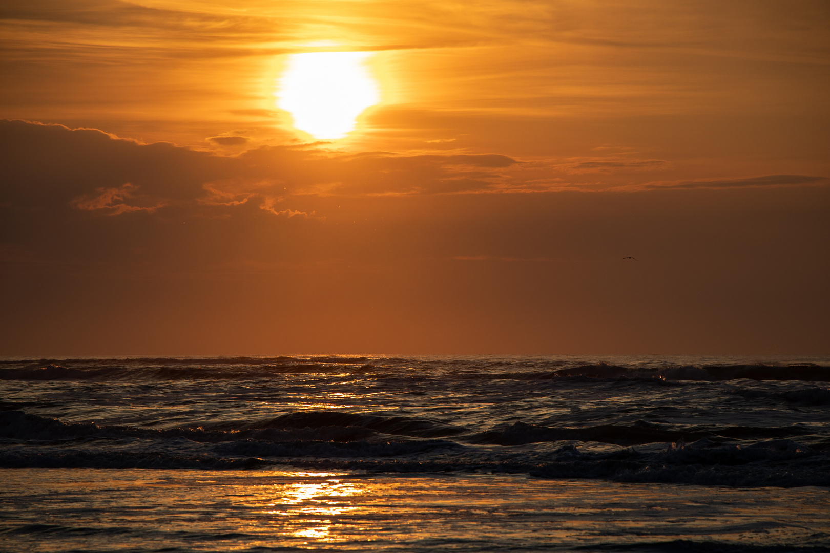 Sonnenuntergang auf Ameland