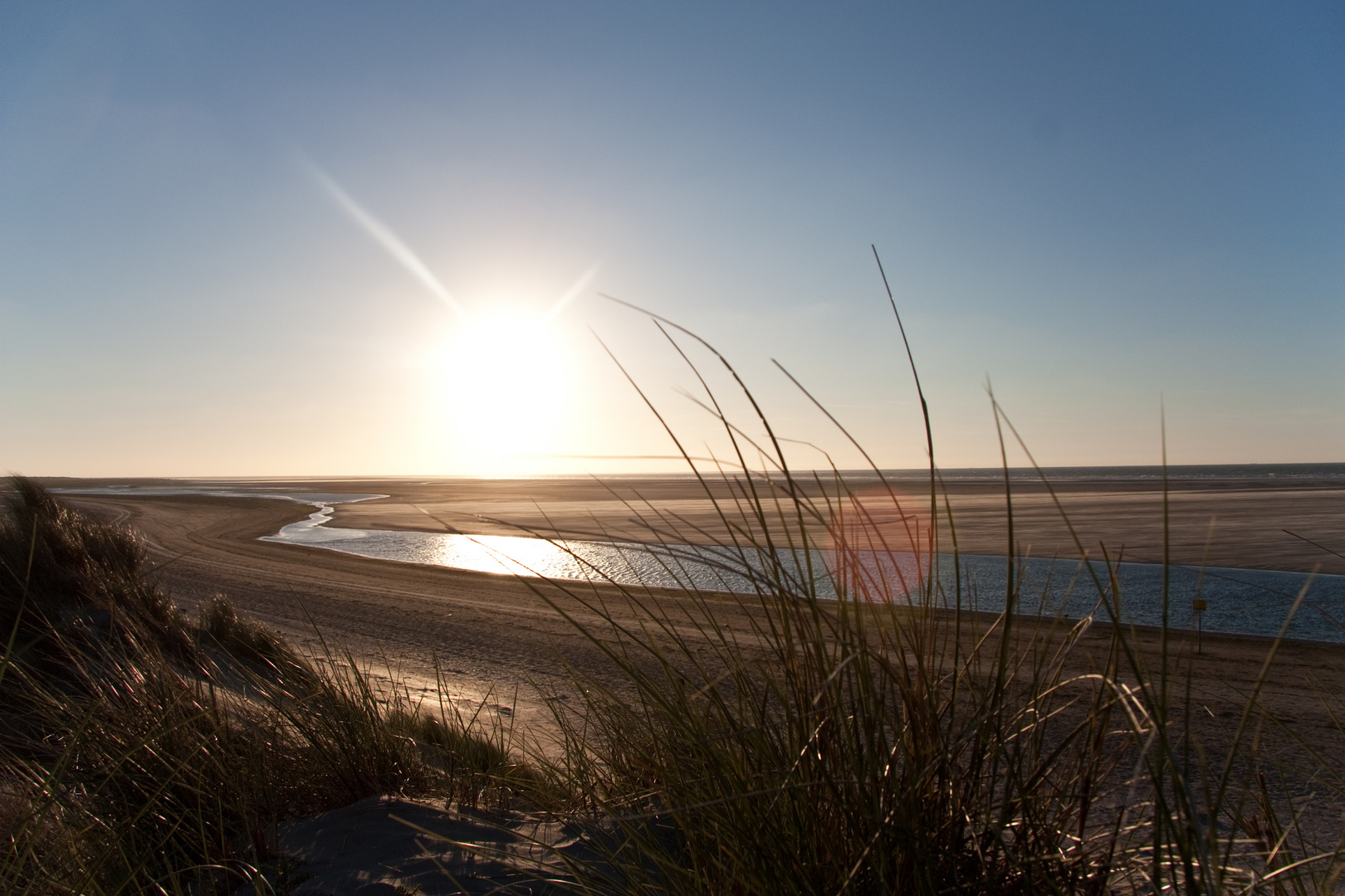 Sonnenuntergang auf Ameland