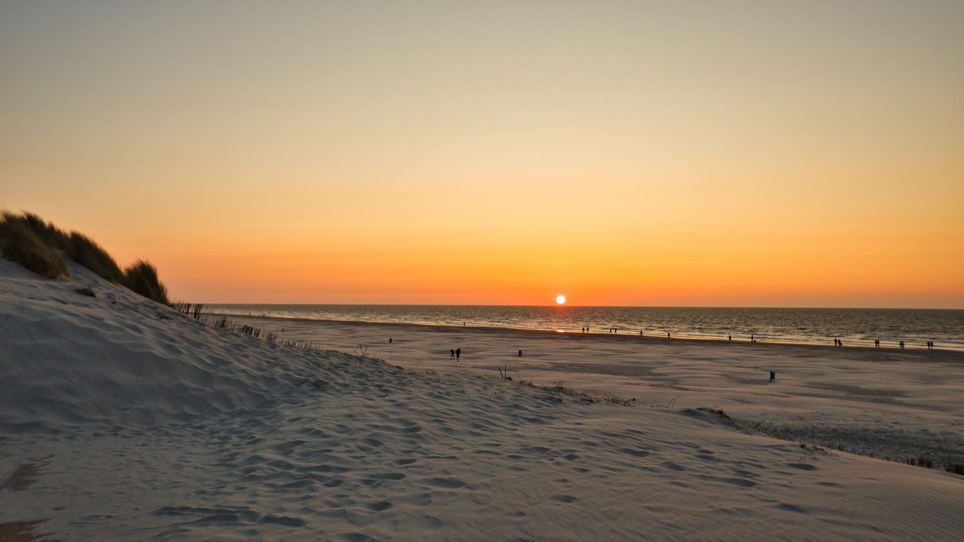 Sonnenuntergang auf Ameland