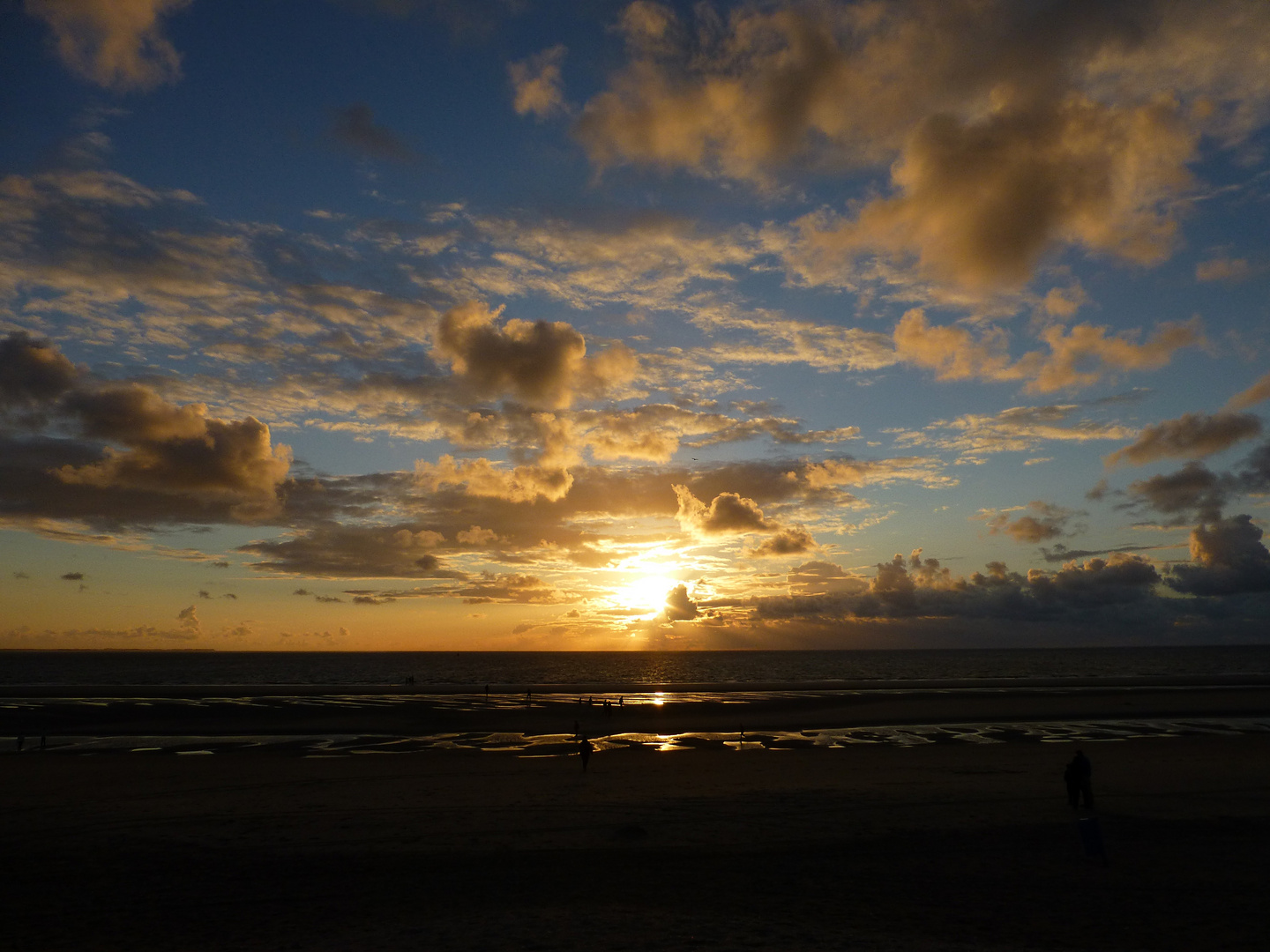 Sonnenuntergang auf Ameland II