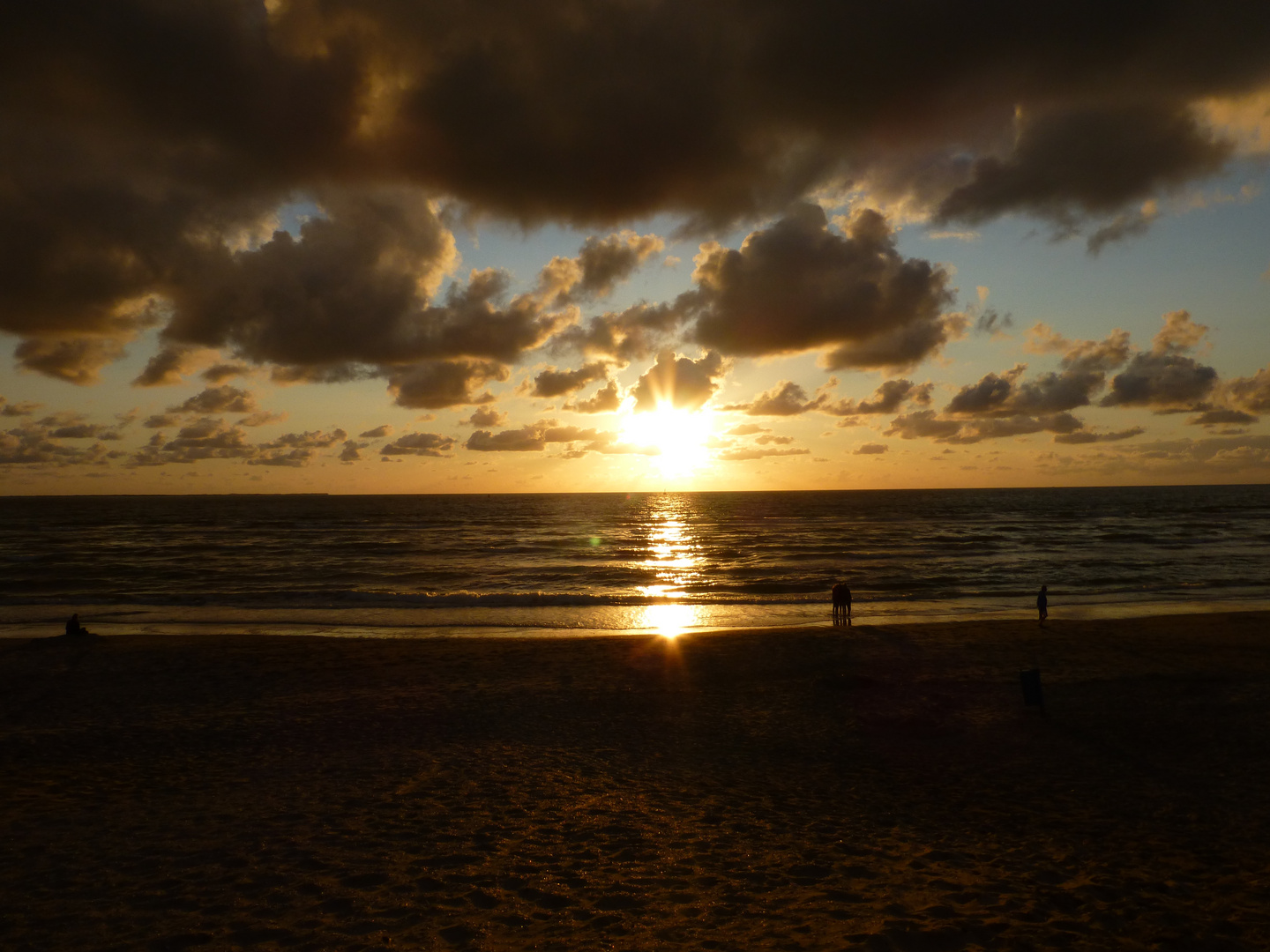 Sonnenuntergang auf Ameland IV ...