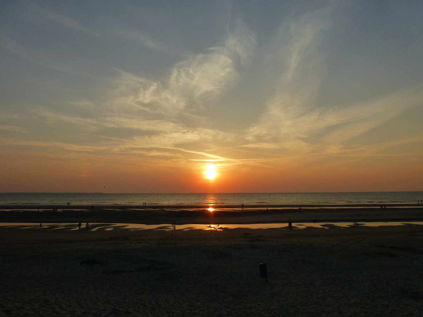 Sonnenuntergang auf Ameland V ...