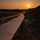 Sonnenuntergang auf Amrum