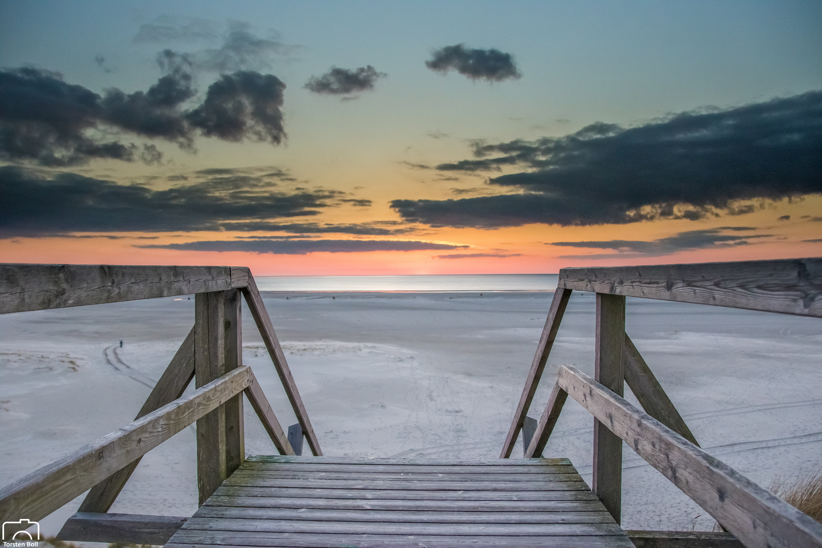 Sonnenuntergang auf Amrum