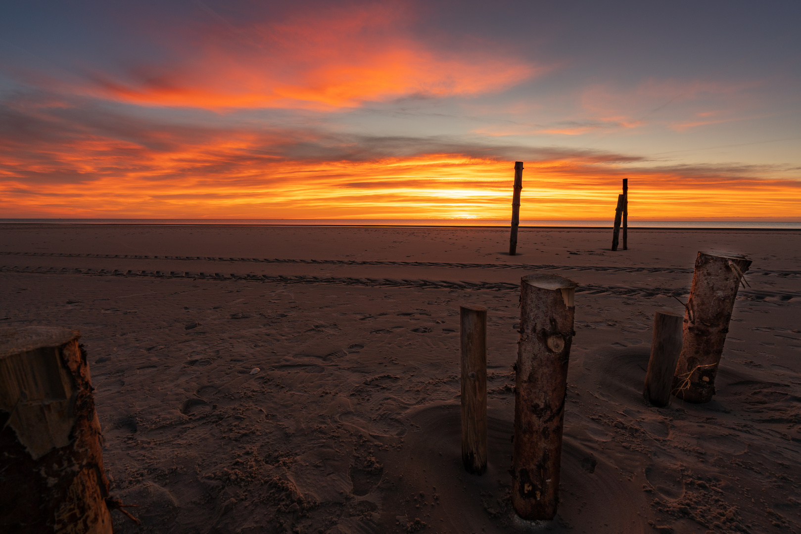 Sonnenuntergang auf Amrum