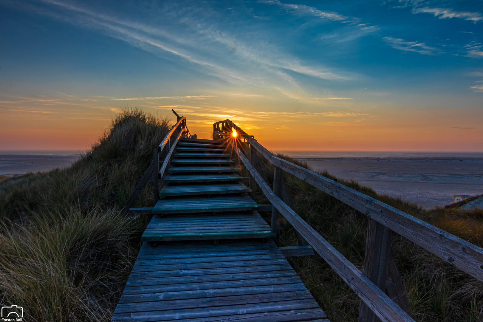 Sonnenuntergang auf Amrum