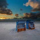 Sonnenuntergang auf Amrum