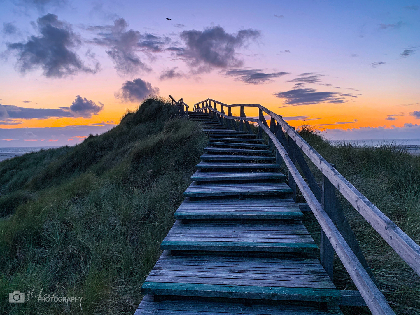 Sonnenuntergang auf Amrum 