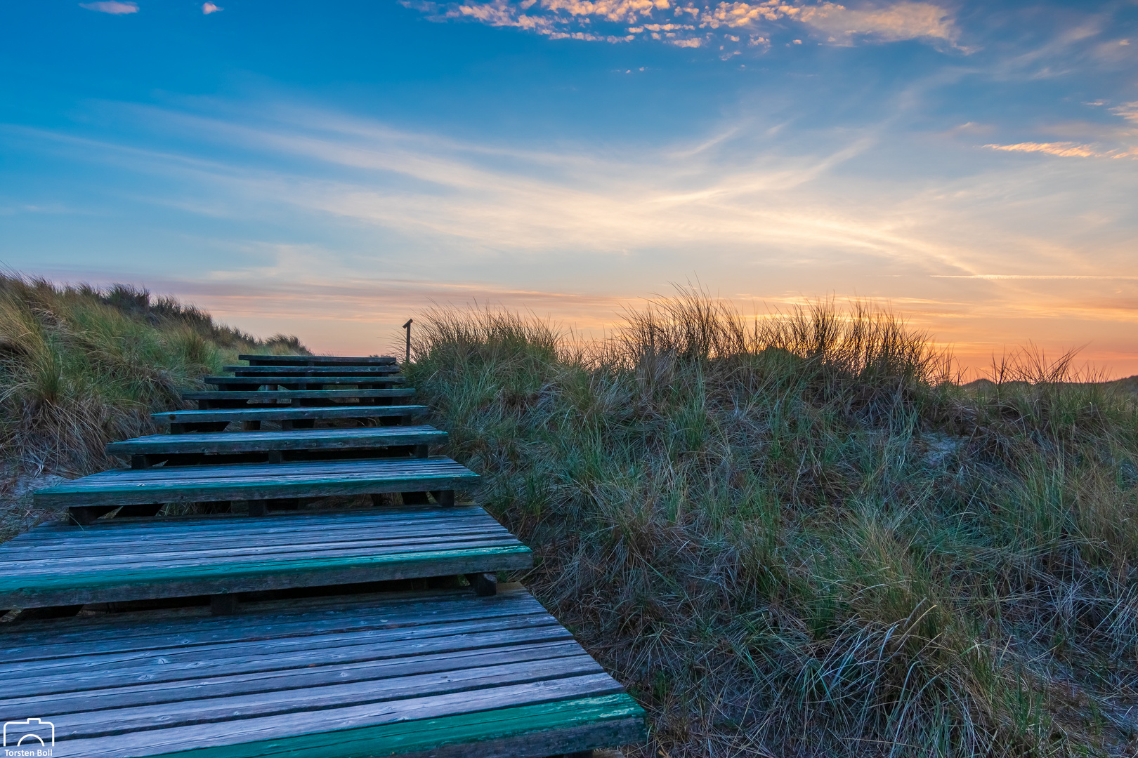 Sonnenuntergang auf Amrum