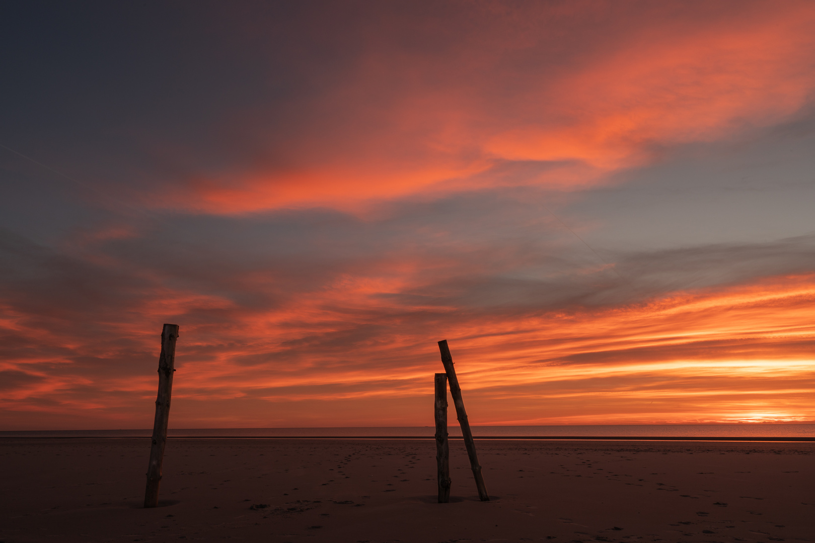 Sonnenuntergang auf Amrum