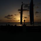 Sonnenuntergang auf Antigua