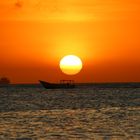 Sonnenuntergang auf Aruba