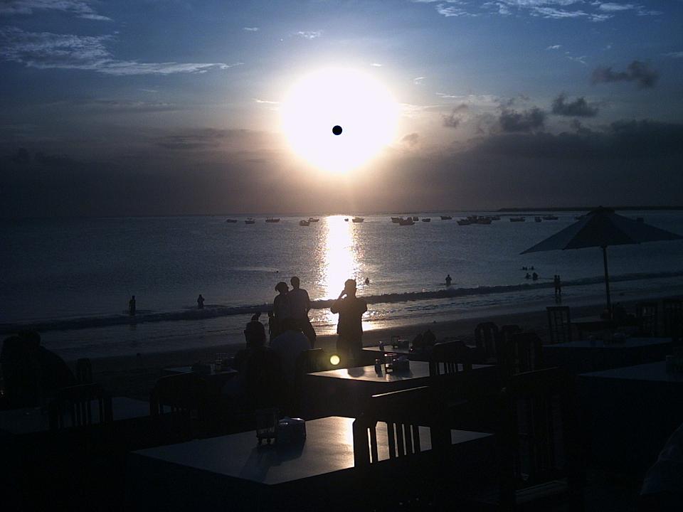 Sonnenuntergang auf Bali