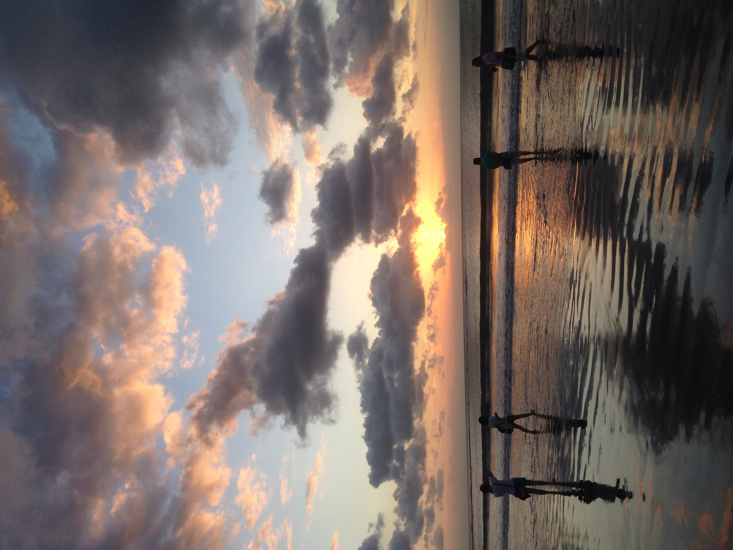 Sonnenuntergang auf Bali