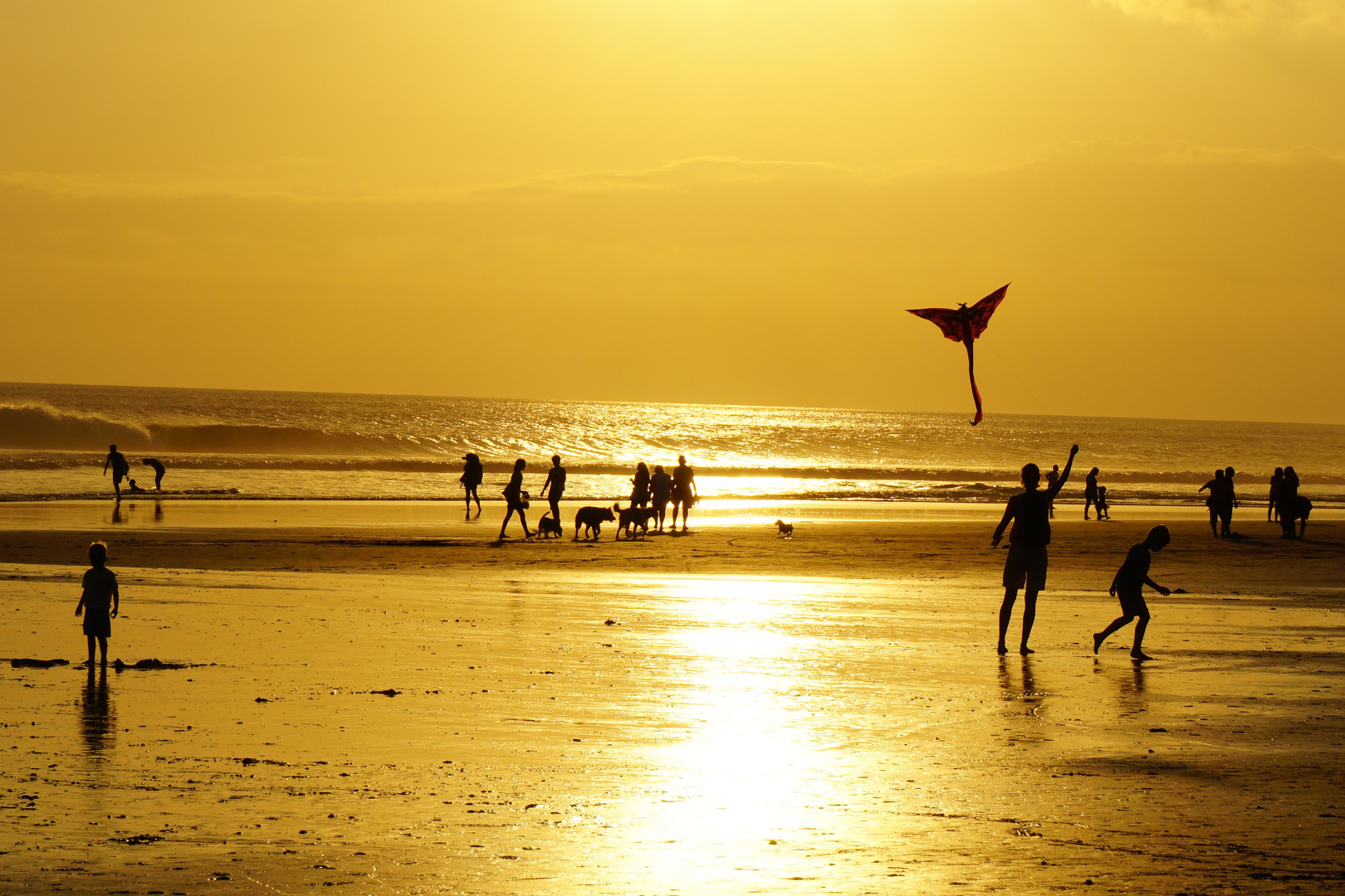 Sonnenuntergang auf Bali