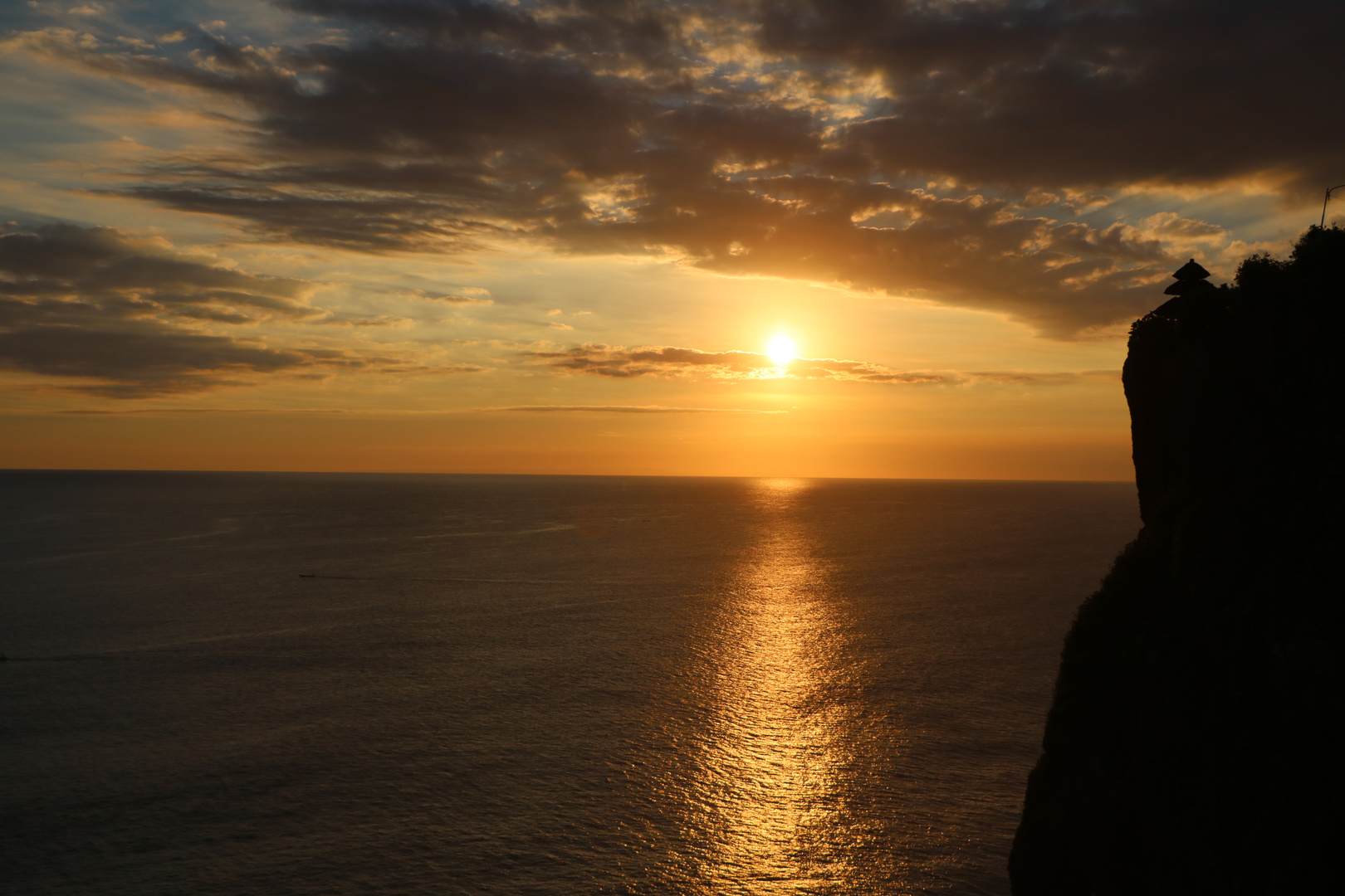 Sonnenuntergang auf Bali