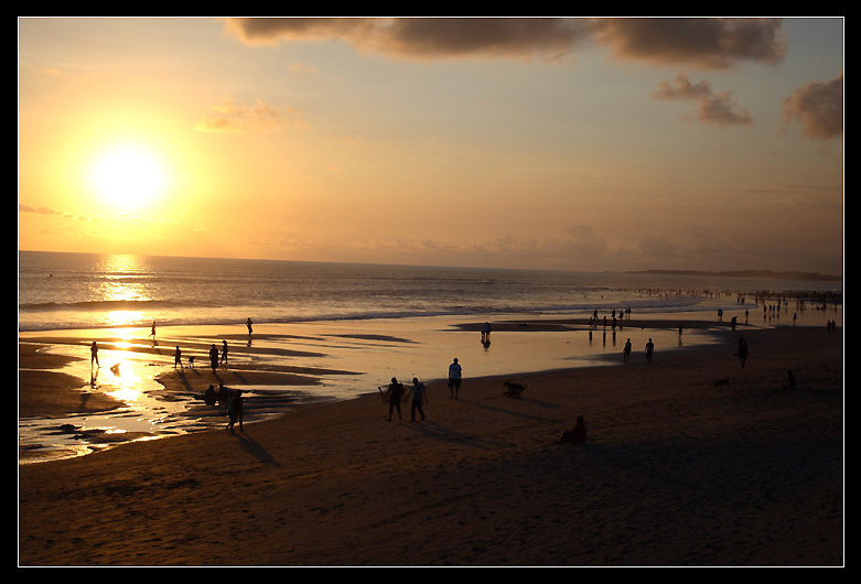 Sonnenuntergang auf Bali