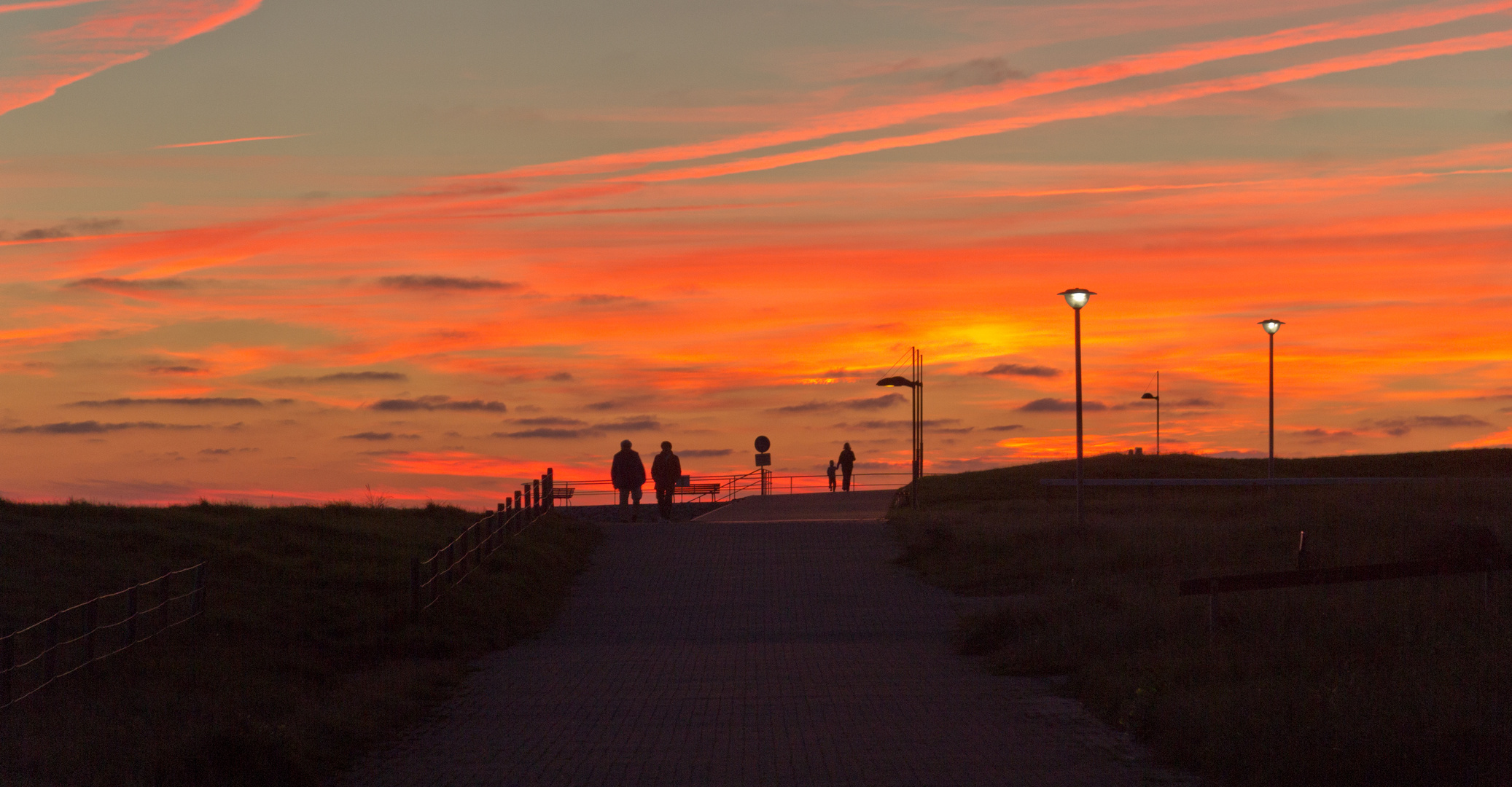 Sonnenuntergang auf Baltrum 2