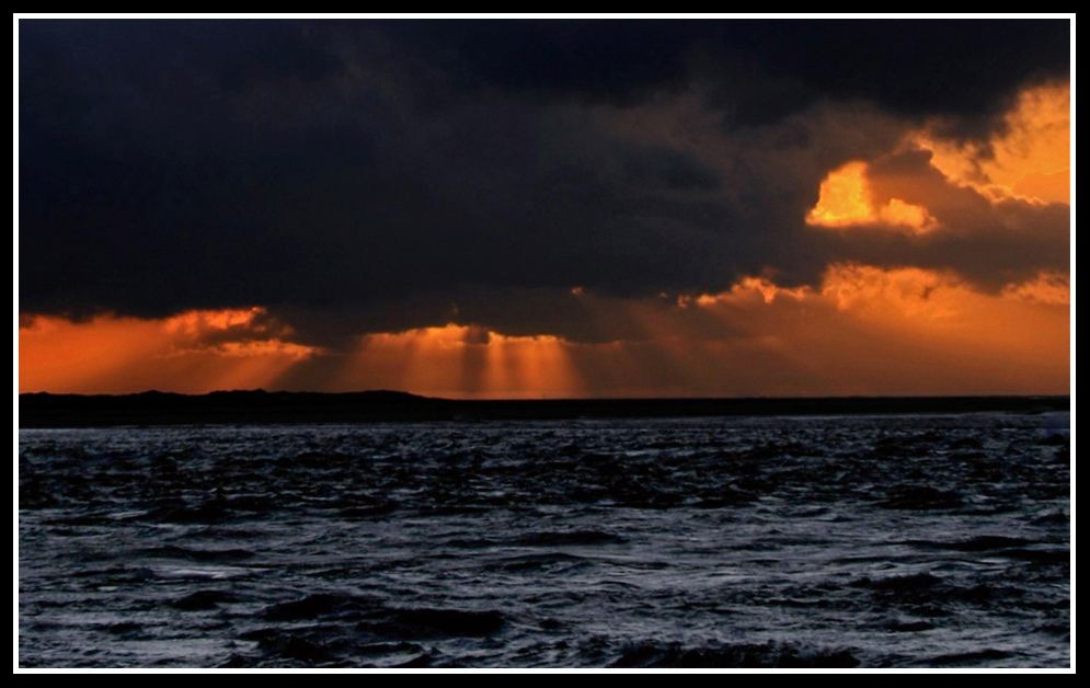 Sonnenuntergang auf Baltrum