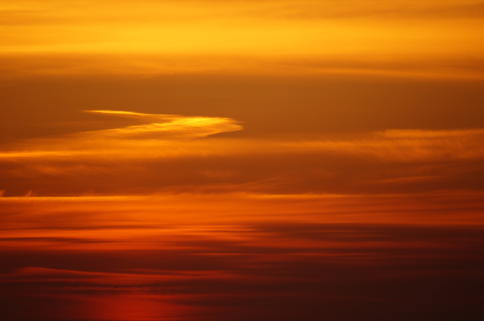 Sonnenuntergang auf Baltrum