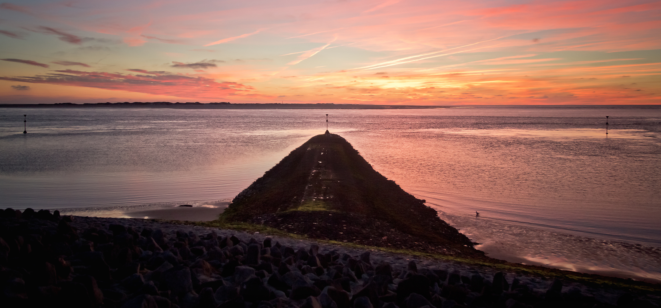 Sonnenuntergang auf Baltrum