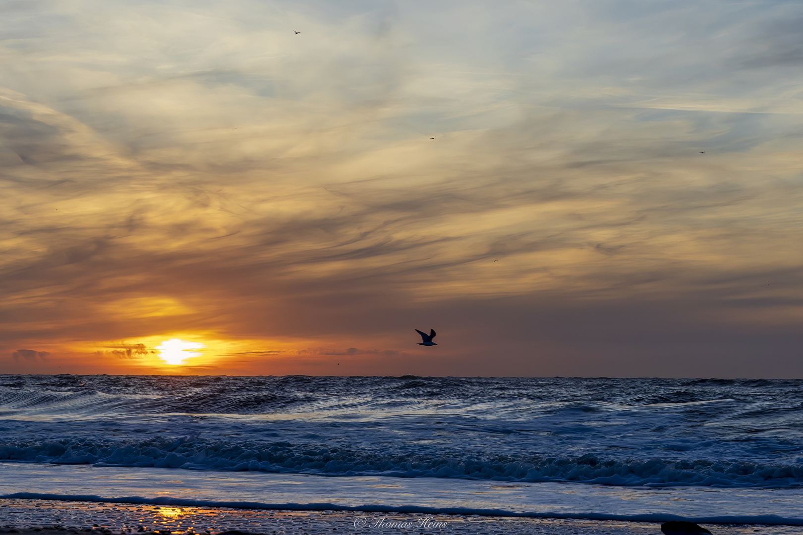 Sonnenuntergang auf Baltrum