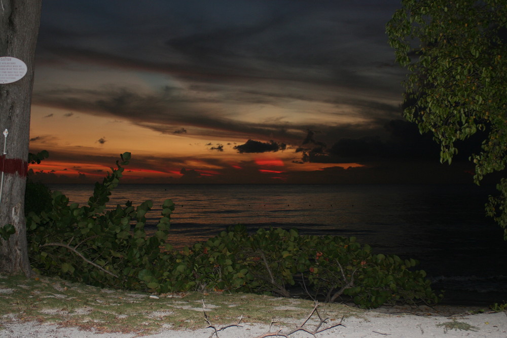 Sonnenuntergang auf Barbados