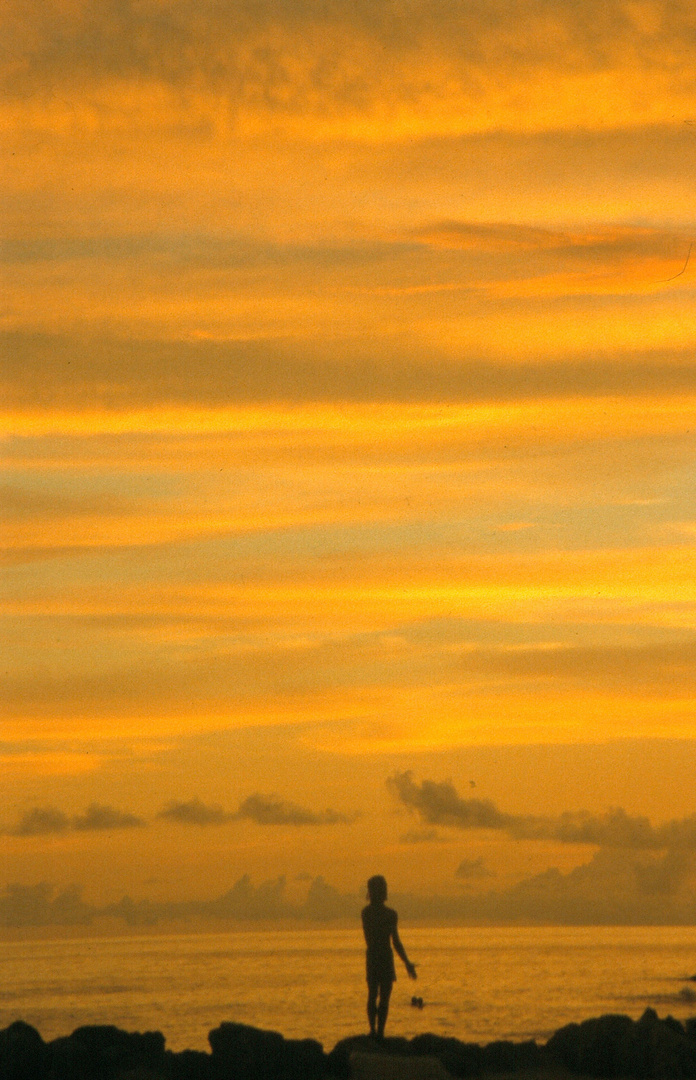 Sonnenuntergang auf Barbados