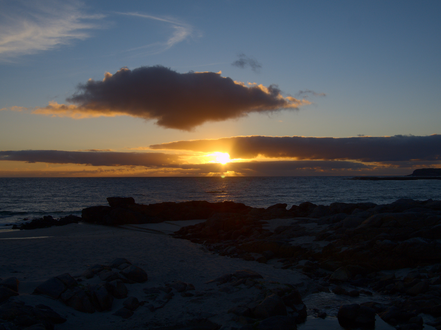 Sonnenuntergang auf Barra