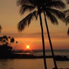 Sonnenuntergang auf Big Island