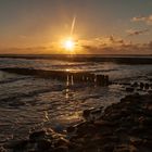 Sonnenuntergang auf Borkum 1