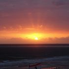 Sonnenuntergang auf Borkum 2