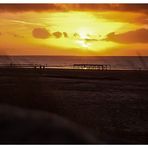 Sonnenuntergang auf Borkum 2