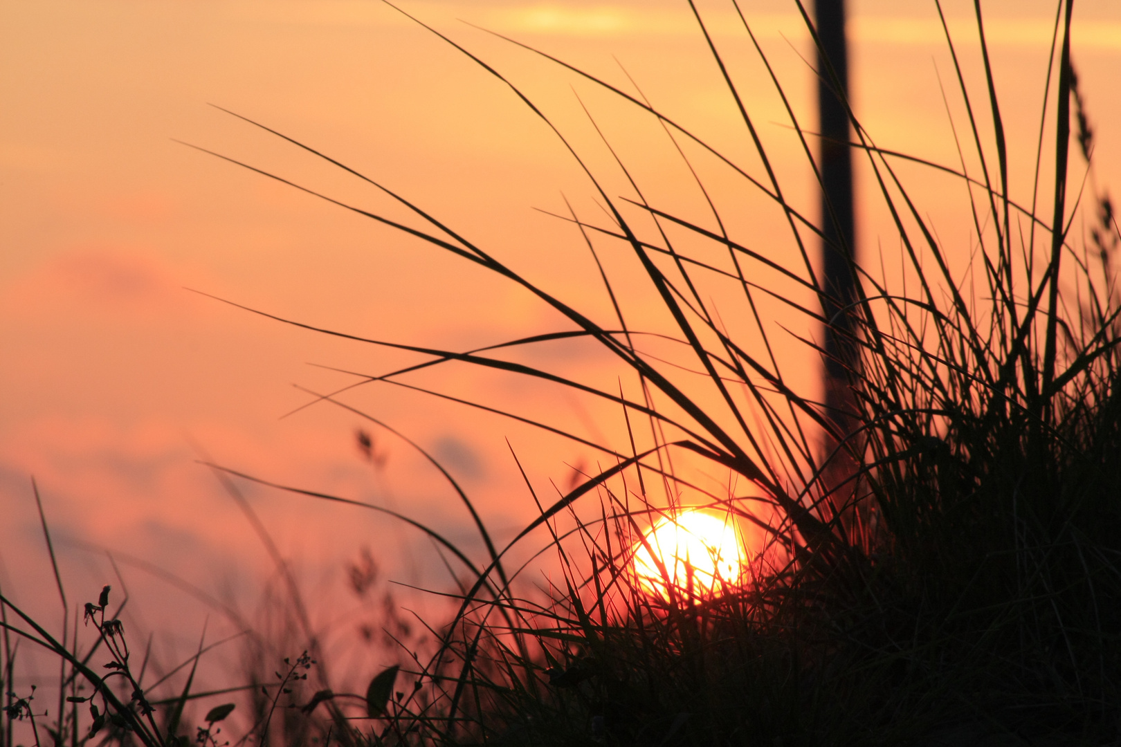 Sonnenuntergang auf Borkum