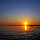 Sonnenuntergang auf Borkum