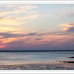 Sonnenuntergang auf Borkum