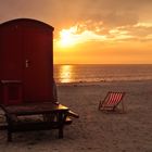 Sonnenuntergang auf Borkum