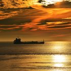 Sonnenuntergang auf Borkum