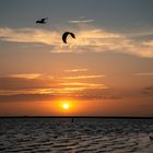 Sonnenuntergang auf Borkum