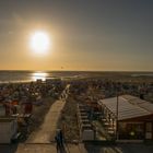 Sonnenuntergang auf Borkum