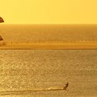 Sonnenuntergang auf Borkum (August 2014)