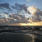 Sonnenuntergang auf Borkum